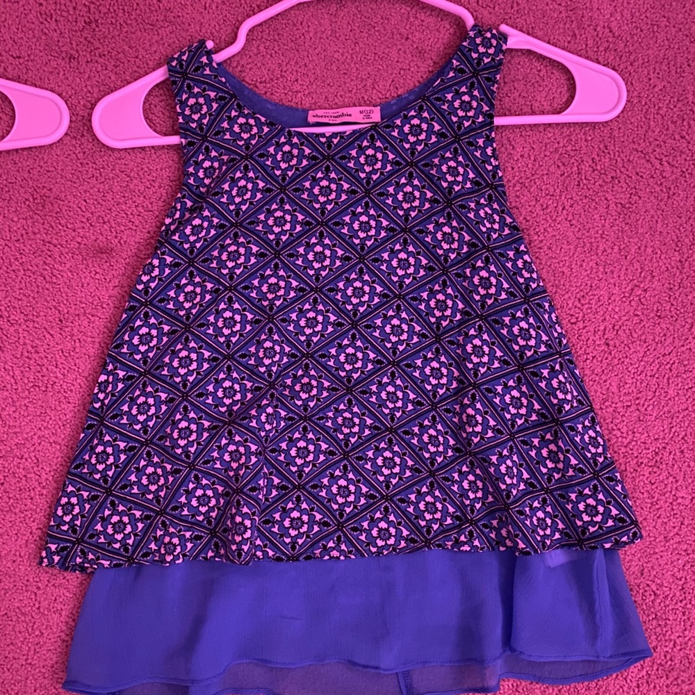 Adorable blue Abercrombie tank top!